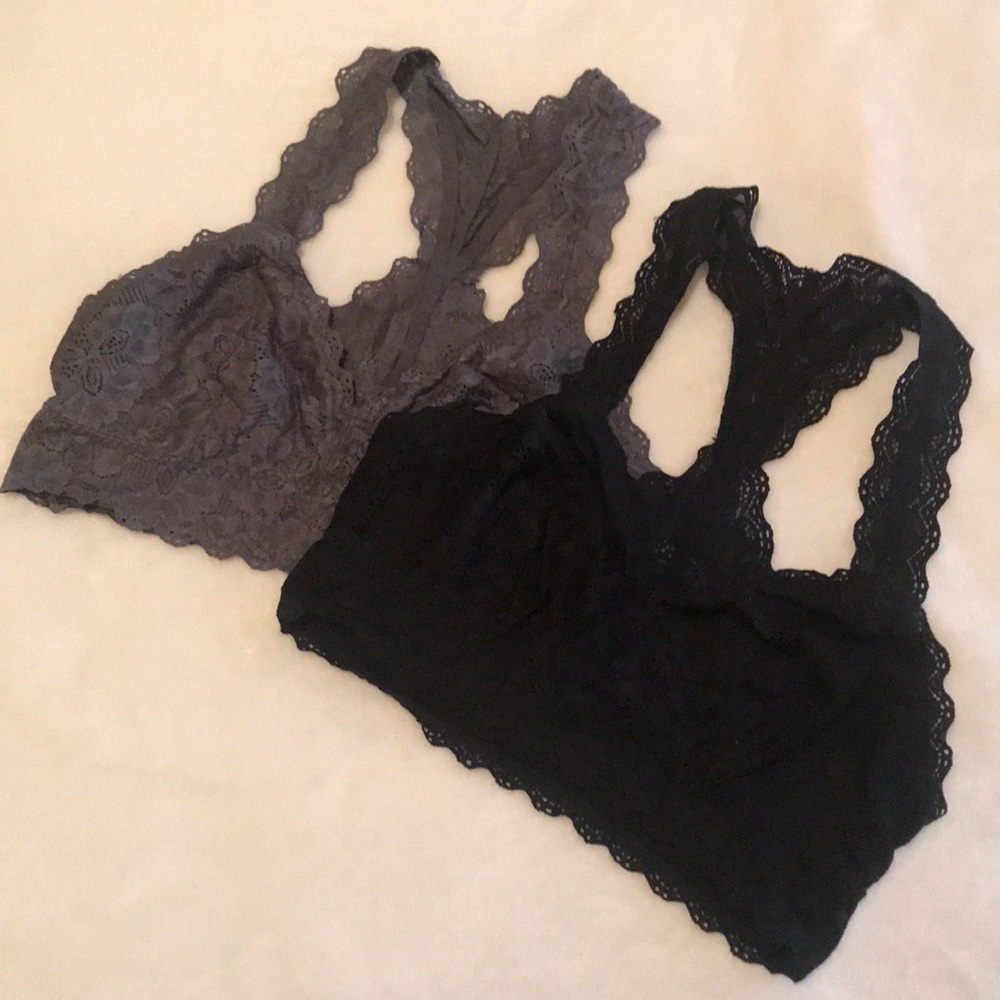 2 Lace Bralettes
